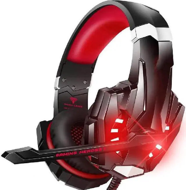 Audífonos Gamer Kotion G9000 Pro con Micrófono y Luz LED