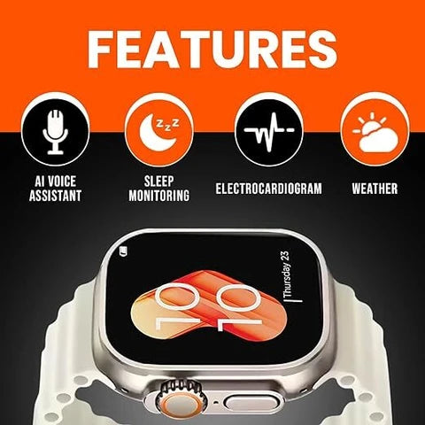 Reloj Inteligente T800 Ultra – Estilo, Potencia y Tecnología
