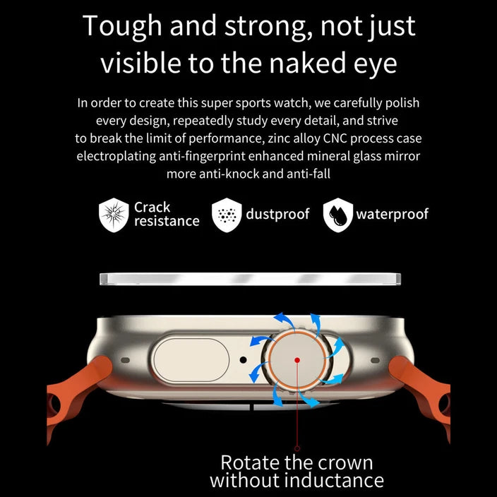 Reloj Inteligente T800 Ultra – Estilo, Potencia y Tecnología
