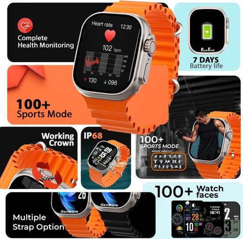 Reloj Inteligente T10 ULTRA2 - Doble Pulso