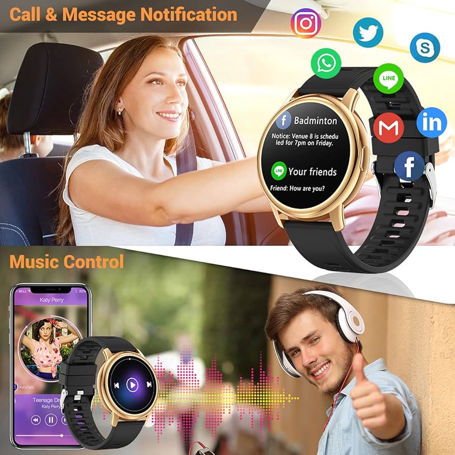 Smartwatch W12 – Tecnología, estilo y salud en tu muñeca