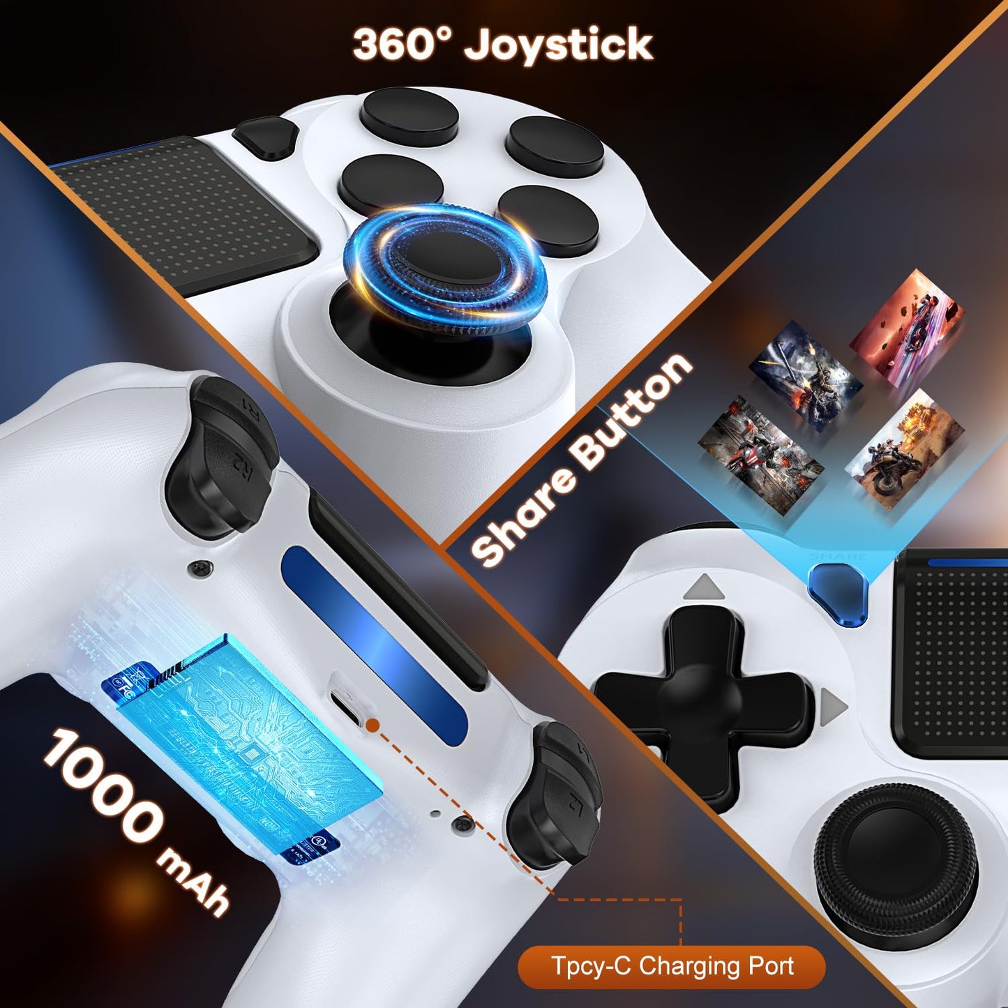 Combo PS4 + Audífonos – Precisión, Comodidad y Potencia de Sonido