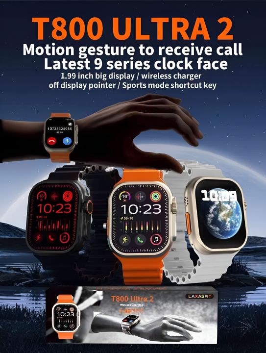 Reloj Inteligente T800 Ultra – Estilo, Potencia y Tecnología