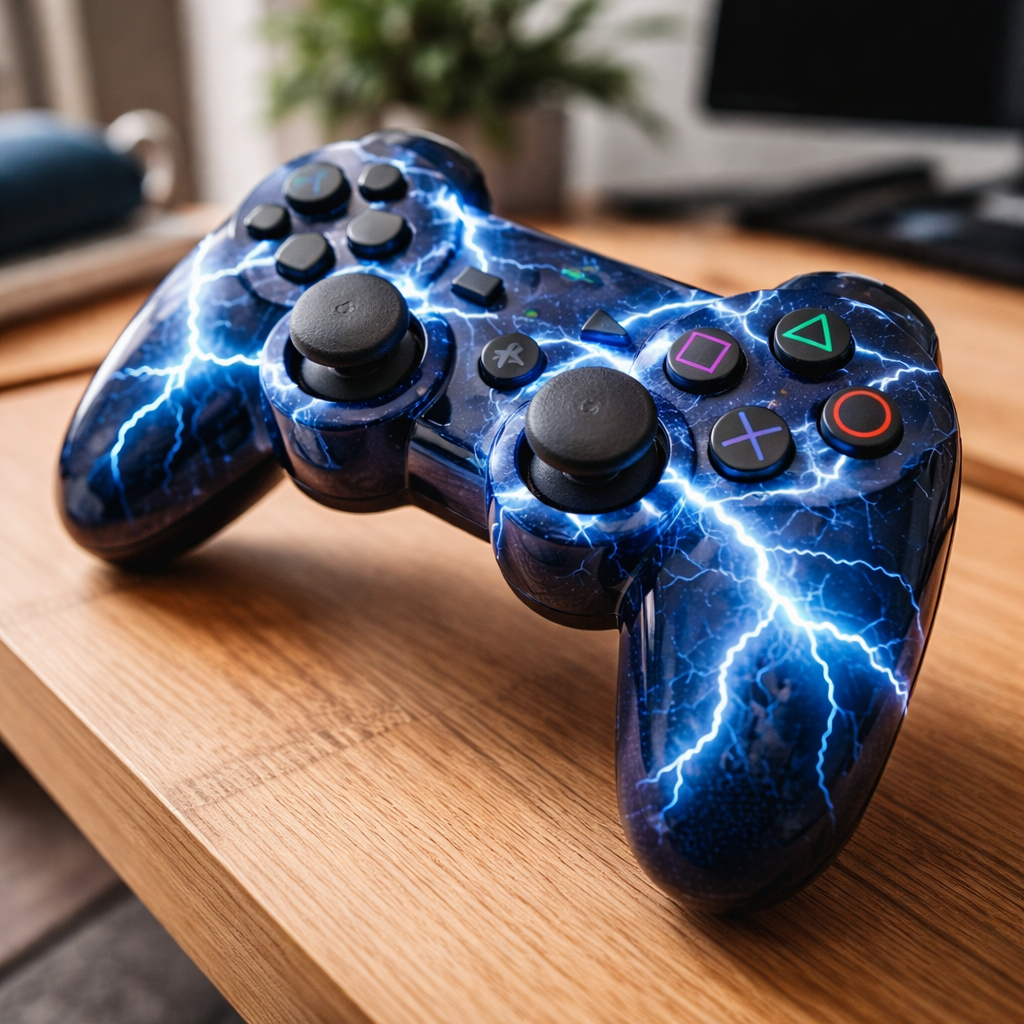 Control PS3 Inalámbrico – Precisión Total, Diseño con Actitud