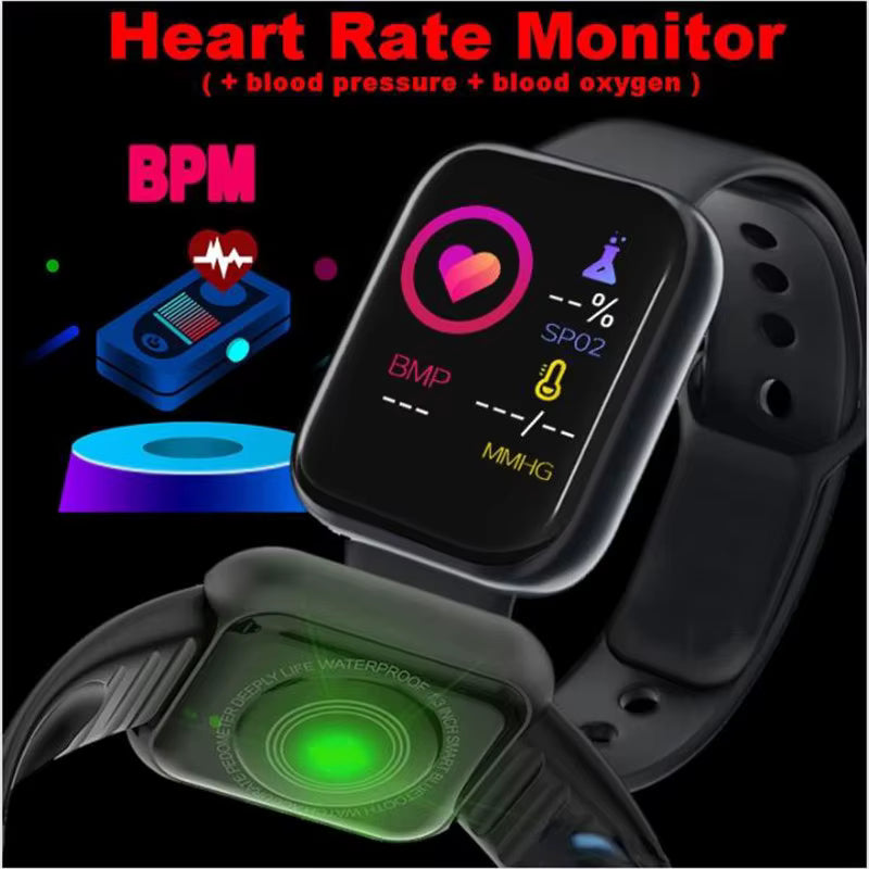 Combo Smartwatch Y68 + Audífonos M10