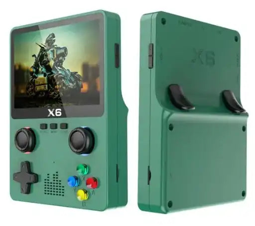 Consola de Juegos Portátil X6 con Pantalla IPS de 3,5”