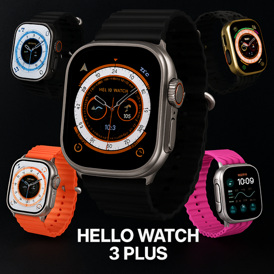 Reloj Inteligente Hello Watch 3 Plus – La Evolución del Estilo y la Tecnología