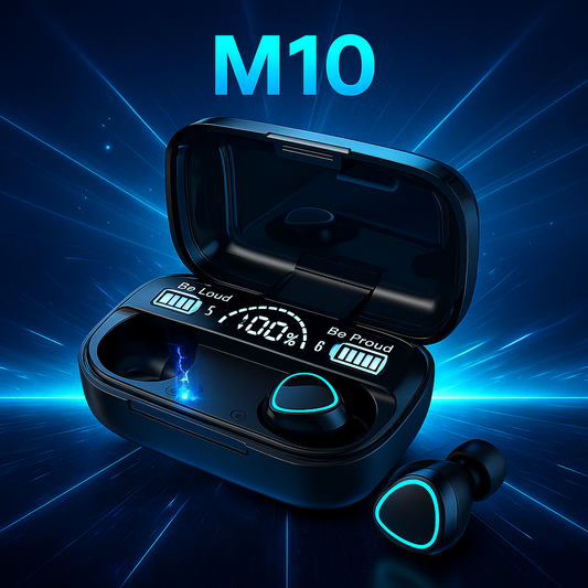 Audifonos Inalámbricos M10 – Sonido 9D y Potencia Total