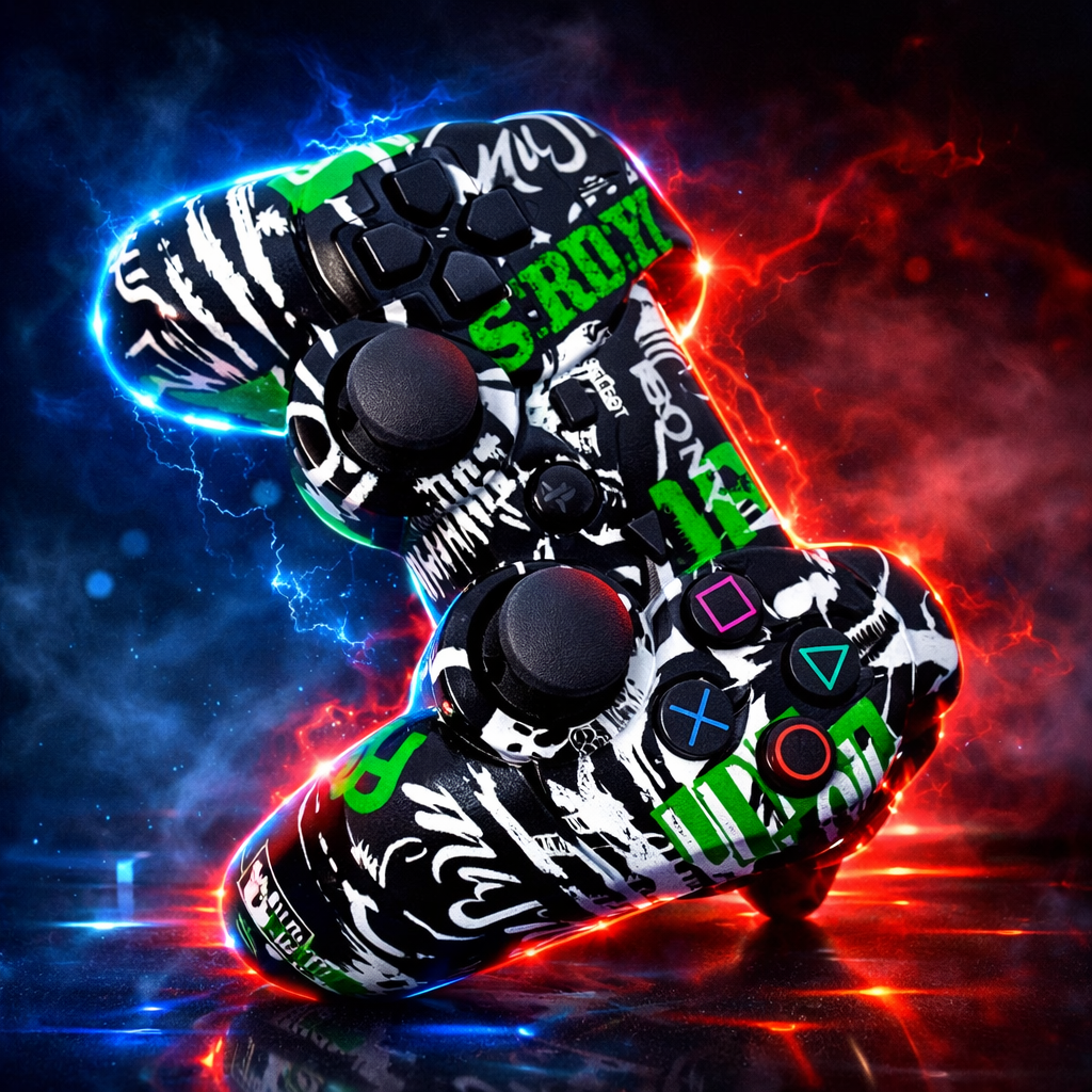 Control PS3 Inalámbrico – Precisión Total, Diseño con Actitud