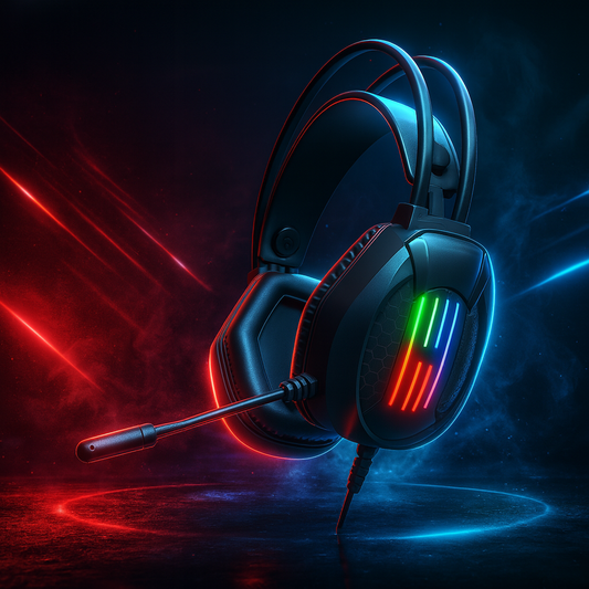 Audífonos Gamer Weibo G10 – Precisión, Potencia y Estilo Futurista NeonX