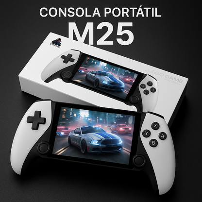 Consola Portátil Retro M25 – Diversión sin Límites