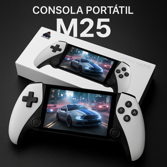 Consola Portátil Retro M25 – Diversión sin Límites
