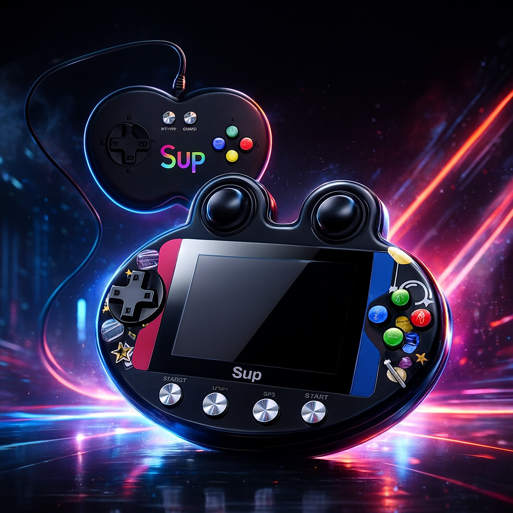 Consola Retro Sup F4 Game Player – El Legado Del Gaming Se Renueva