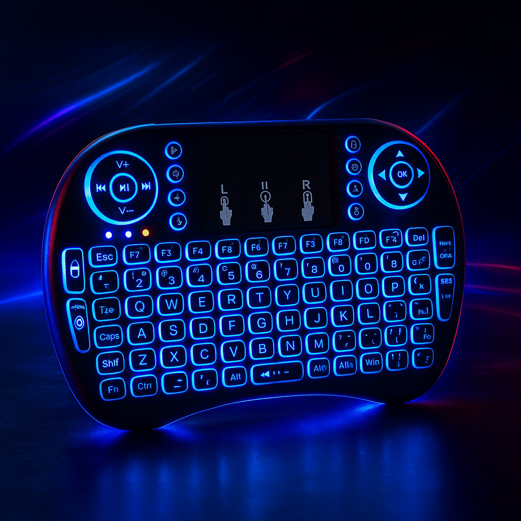 Mini Teclado Bluetooth Smart TV – Control Total Desde Tu Sofá