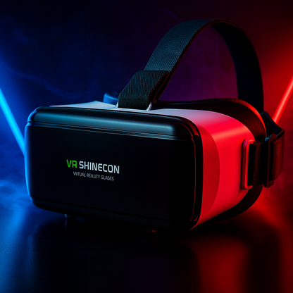 Gafas de Realidad Virtual VR Shinecon M6 – Vive la Inmersión Total con NeonX