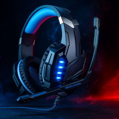 Audífonos Gamer Kotion Each G9000 – Potencia, Confort y Estilo Gamer