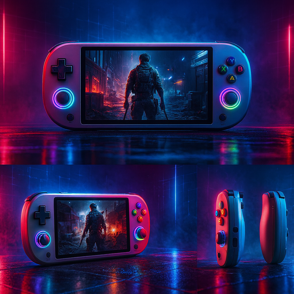 Consola Portátil M17 – El Arte de Jugar Retro, Rediseñado para Hoy