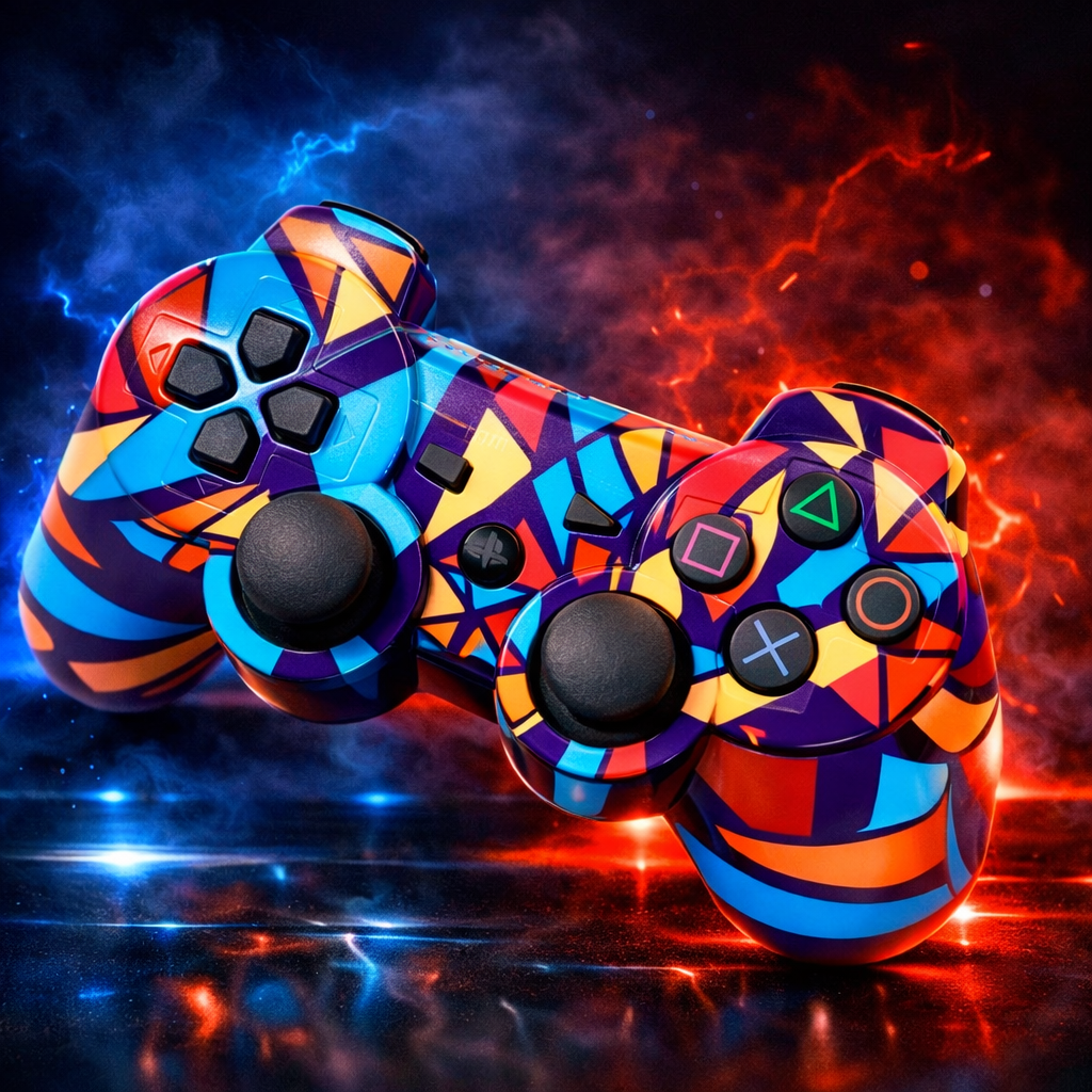 Control PS3 Inalámbrico – Precisión Total, Diseño con Actitud