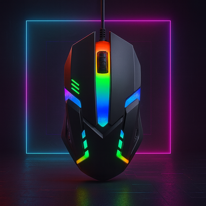 Mouse Gamer X3 – Precisión, Velocidad y Estilo Futurista