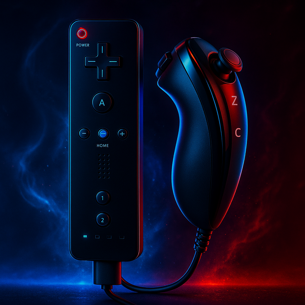 Control Nunchuck Wii – Precisión Clásica, Jugabilidad Inigualable