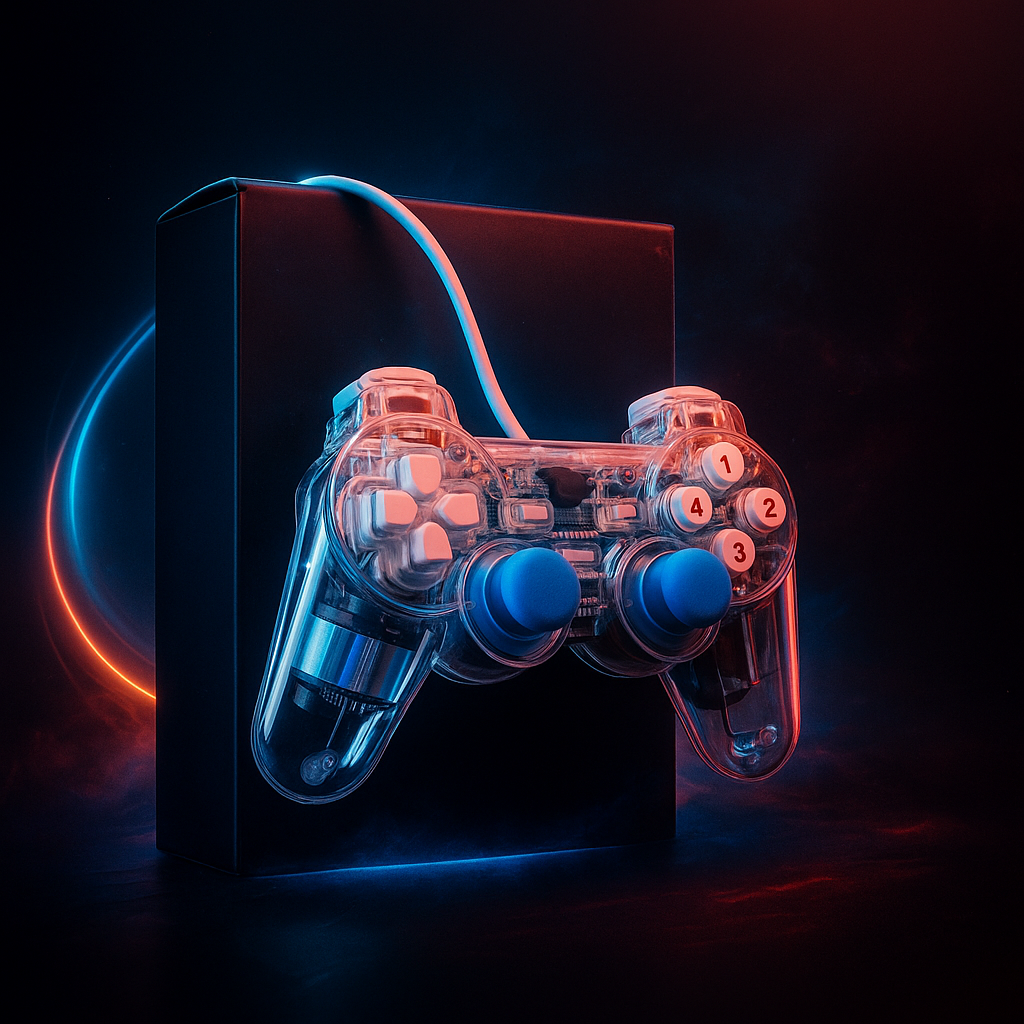 Control Transparente para PC – Minimalista, Preciso y Visualmente Impactante