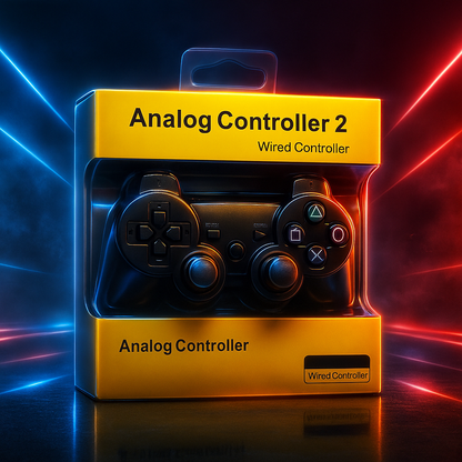 Control Inalámbrico PS2 – El Renacer del Clásico, con Estilo NeonX