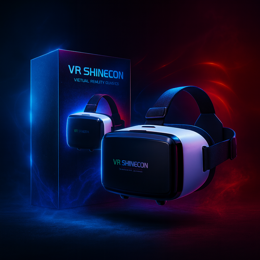 Gafas de Realidad Virtual VR Shinecon M6 – Vive la Inmersión Total con NeonX