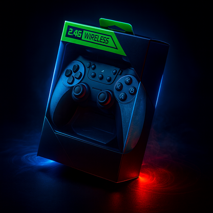 Control Inalámbrico Doble 2.4 G – Juego en Pareja Sin Límites