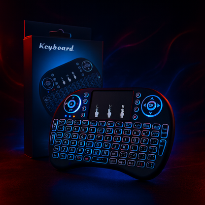 Mini Teclado Bluetooth Smart TV – Control Total Desde Tu Sofá