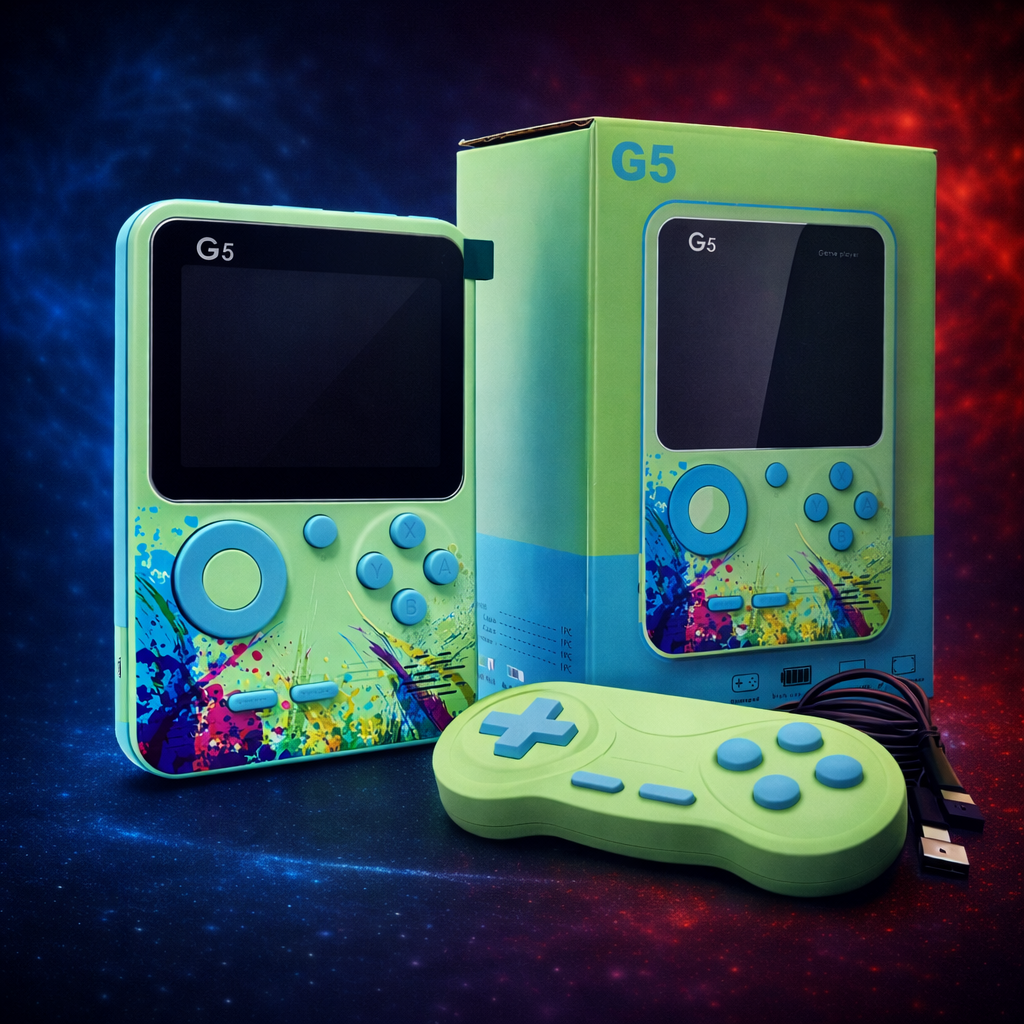 Consola Portátil G5 – Potencia Retro