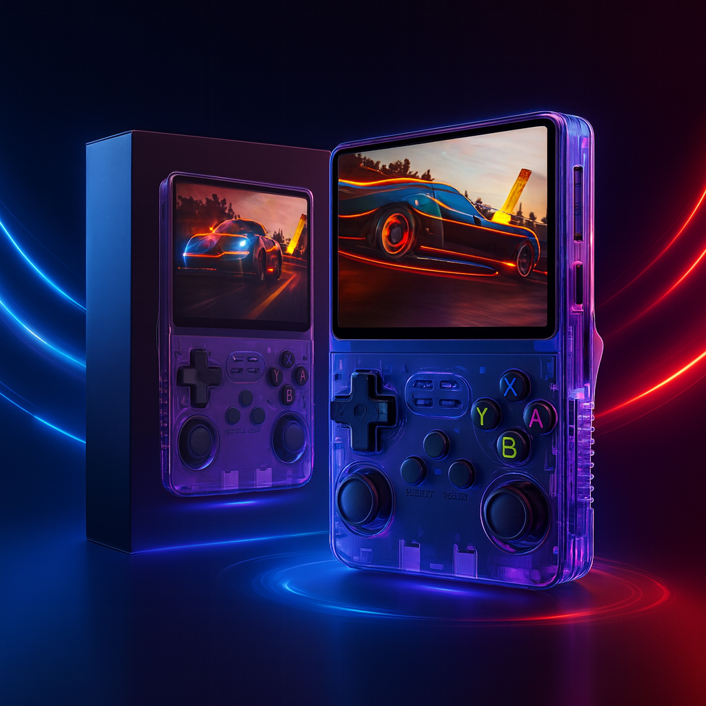 Consola Retro Portátil R36S – La Nostalgia en Tus Manos, al Estilo NeonX