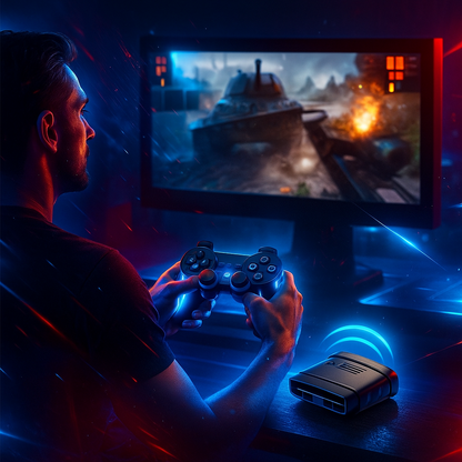 Control Inalámbrico PS2 – El Renacer del Clásico, con Estilo NeonX