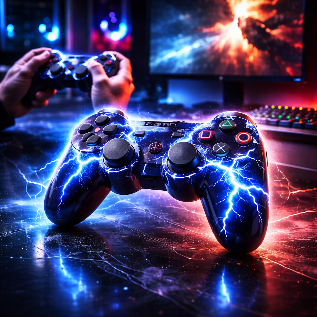 Control PS3 Inalámbrico – Precisión Total, Diseño con Actitud