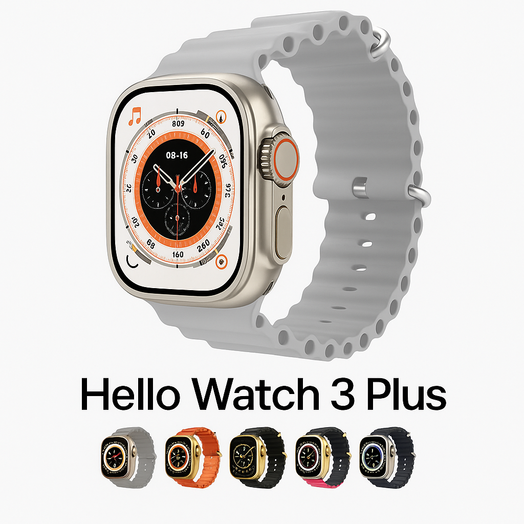 Hello Watch 3 Plus – Tecnología sin Límites en tu Muñeca