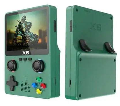 Consola de Juegos Portátil X6 con Pantalla IPS de 3,5”