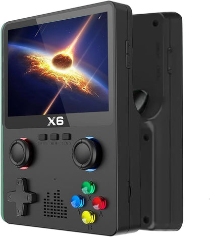 Consola de Juegos Portátil X6 con Pantalla IPS de 3,5”